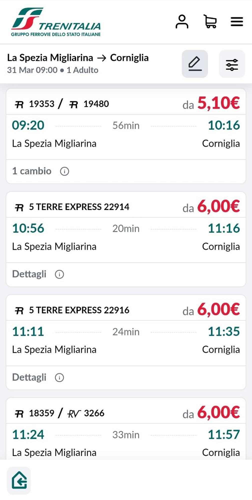 5 Terre Express Migliarina Apartment La Spezia Luaran gambar